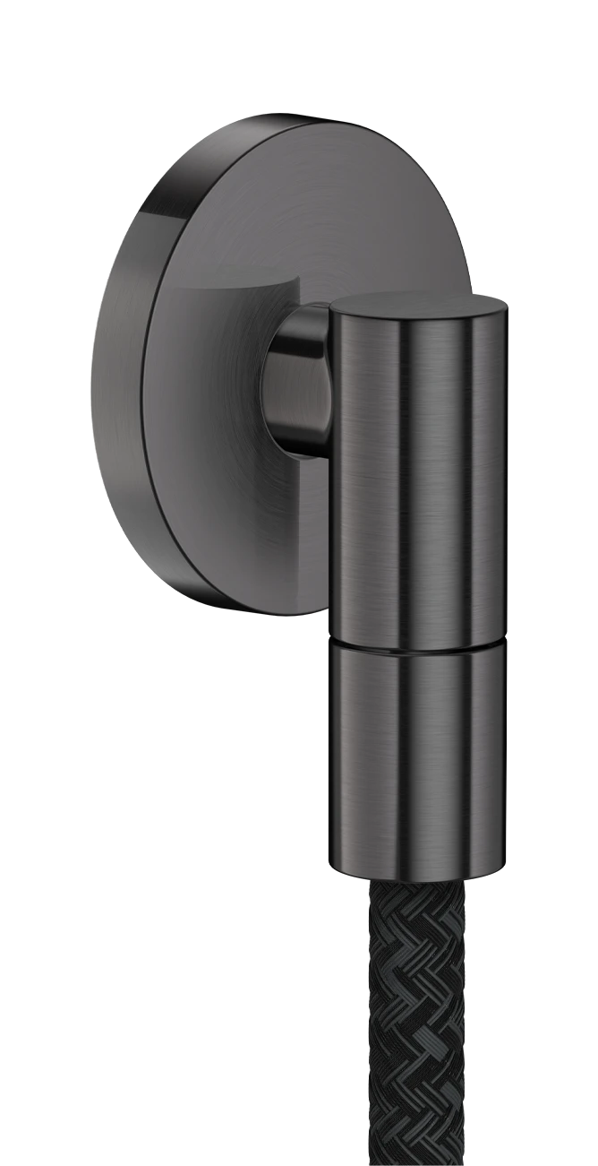 Axor Wall Outlet Fine Wall Outlet 97 X 83 X 65mm Gunmetal/chrome - Brushed