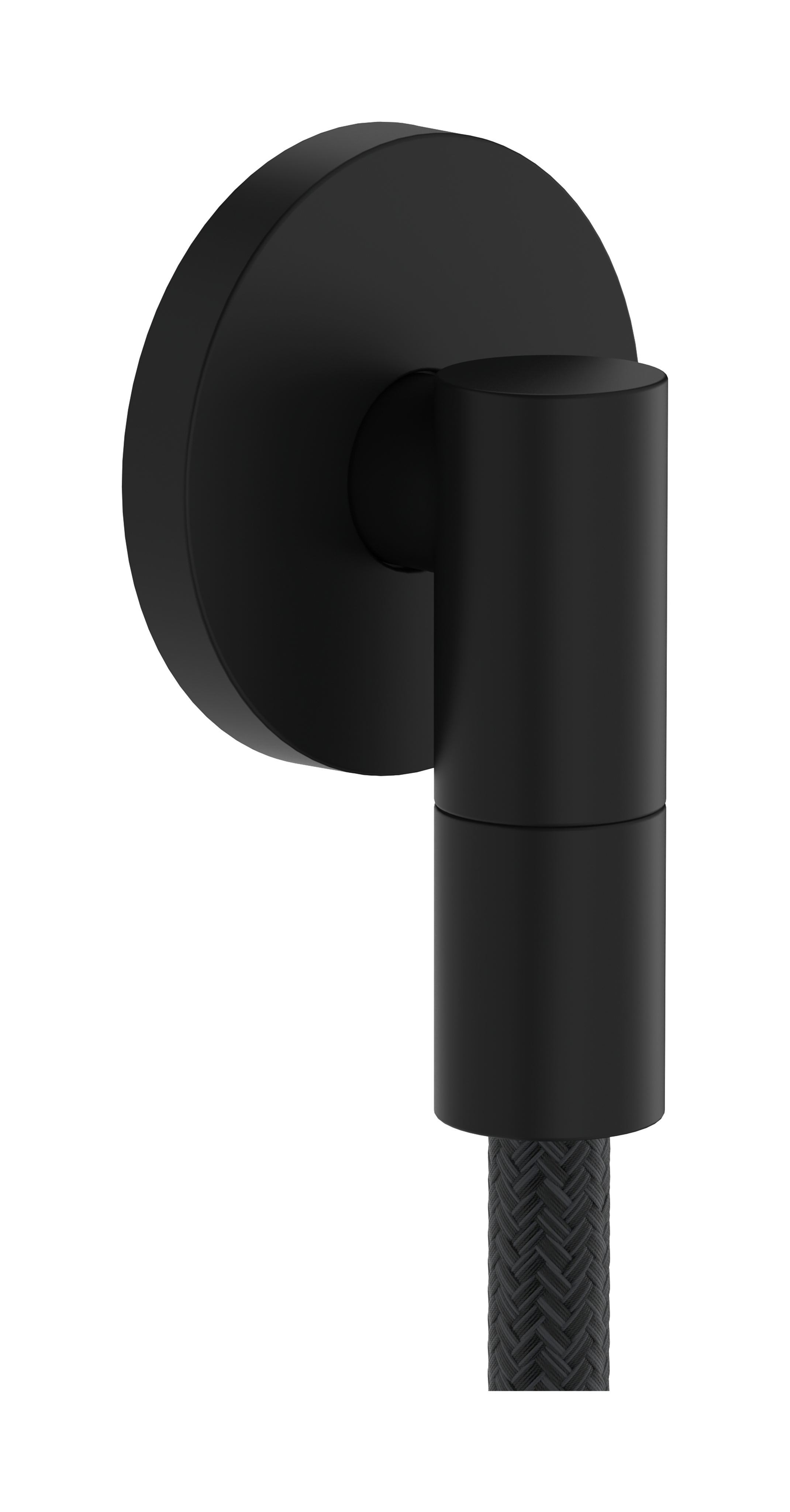 Axor Wall Outlet Fine Wall Outlet 97 X 83 X 65mm Black - Matt