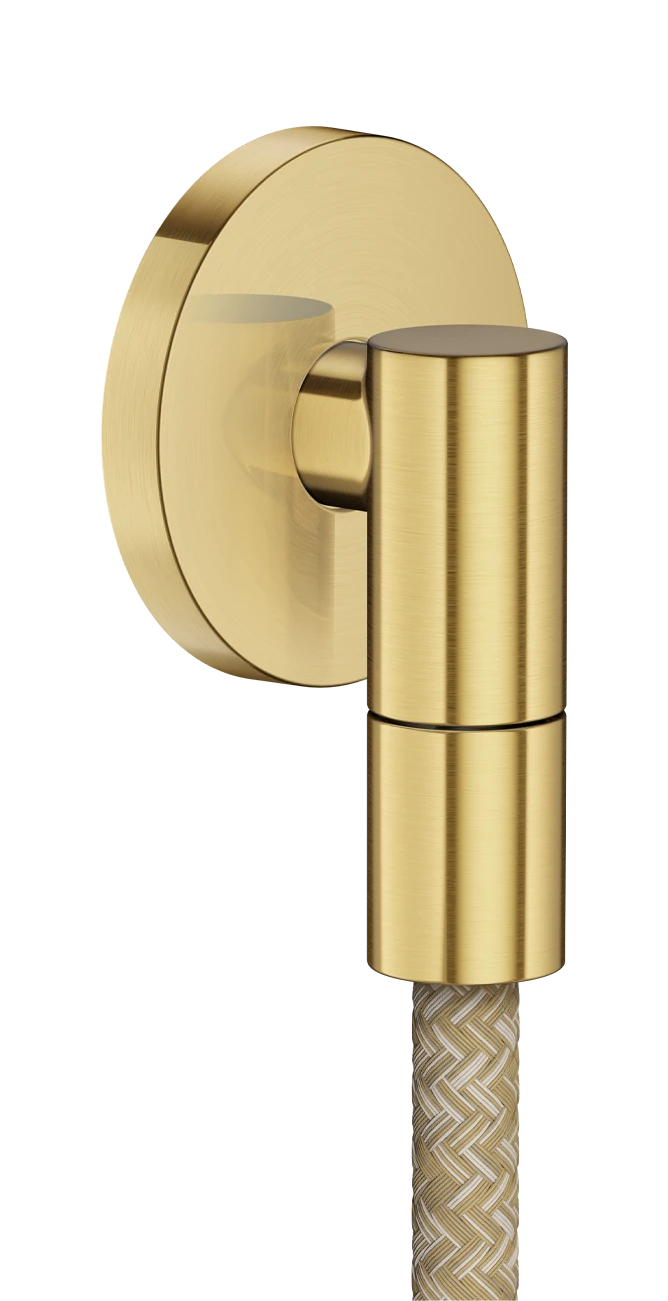 Axor Wall Outlet Fine Wall Outlet 84 X 65 X 95mm Brass - Brushed