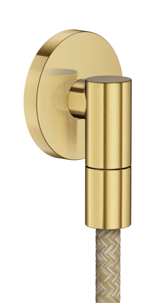 Axor Wall Outlet Fine Wall Outlet 84 X 65 X 95mm Brass - Brushed