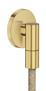 Axor Wall Outlet Fine Wall Outlet 84 X 65 X 95mm Brass - Brushed
