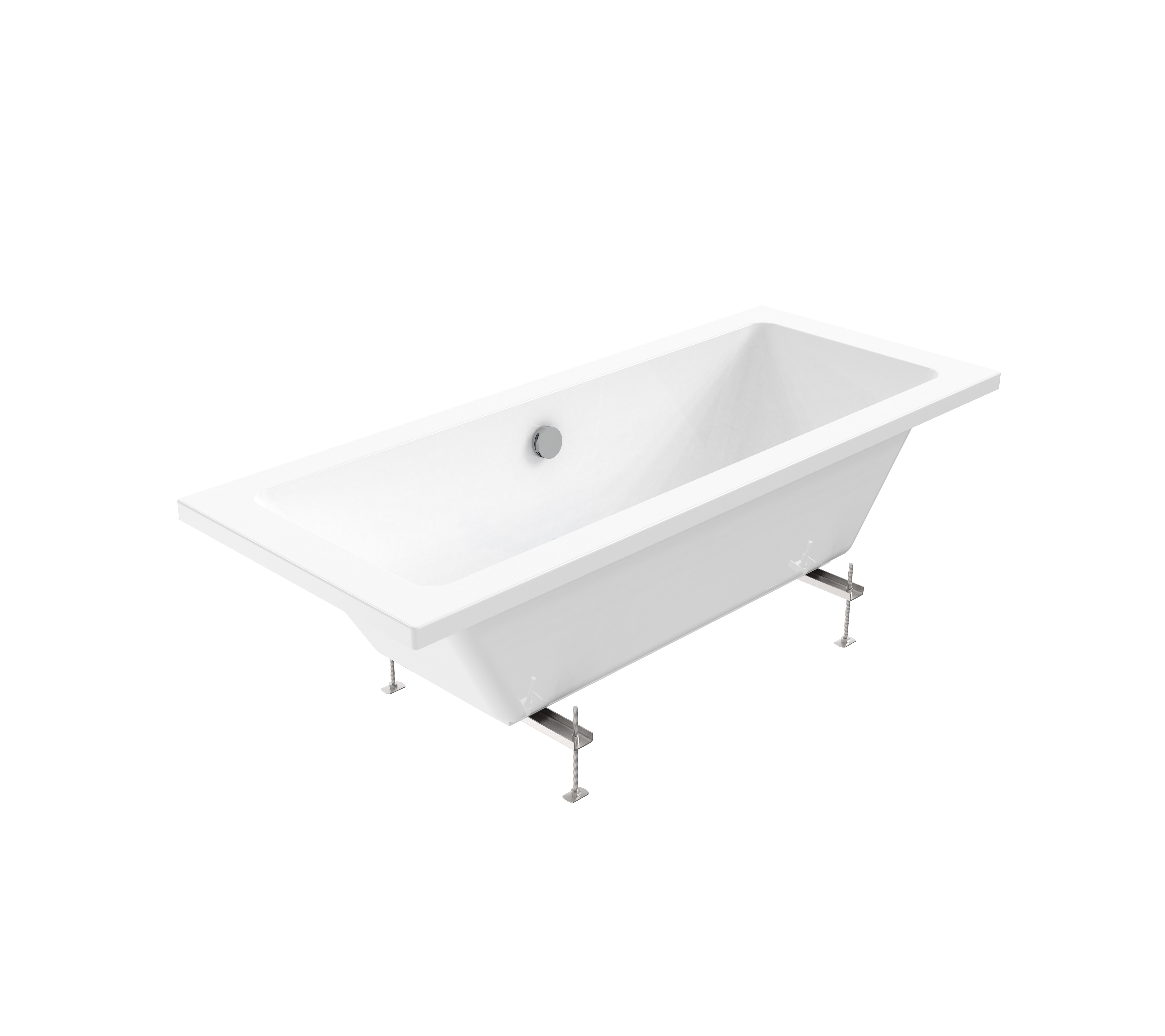 Saneux Stetson 1700x700mm Bath Double Ended & Bath Legs