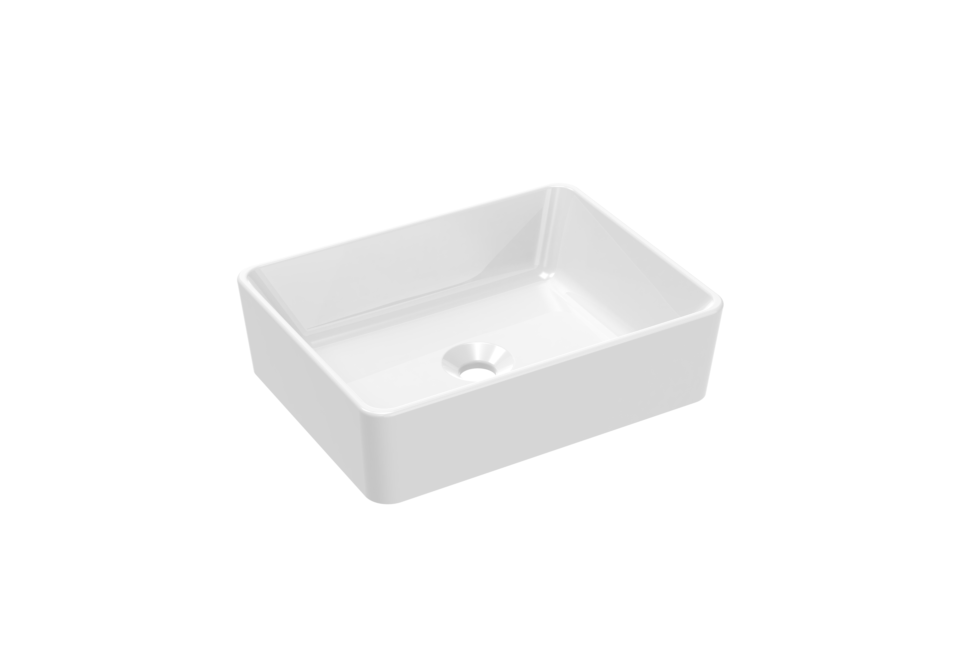 Saneux Matteo 48x37cm Countertop Washbasin