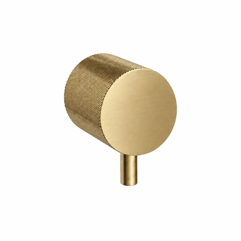 Saneux Cos Diverter Handle - Knurled - Brushed Brass product image - Image 1