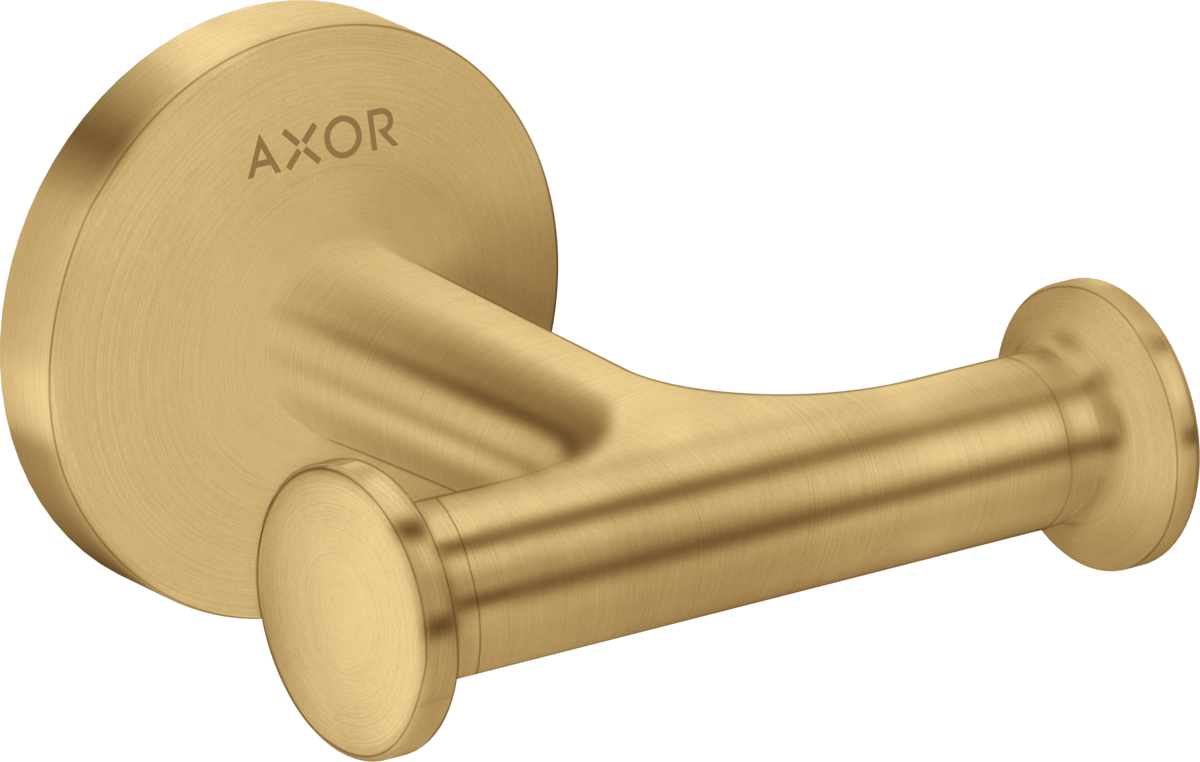 Axor Universal Circular Hooks 160 X 85 X 68mm Gold - Brushed detail view - Image 2