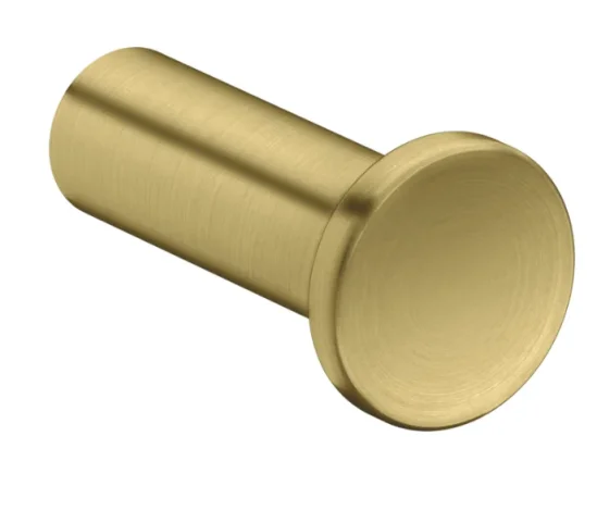 Axor Universal Circular Hooks 67 X 67 X 60mm Brass - Brushed detail view - Image 3
