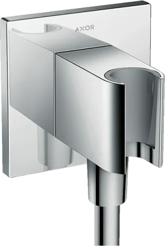 Axor Showersolutions Wall Outlet 130 X 110 X 87mm Chrome detail view - Image 3