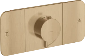 Axor One Thermostatic Shower Mixer Concealed 450 X 230 X 255mm Bronze - Brushed
