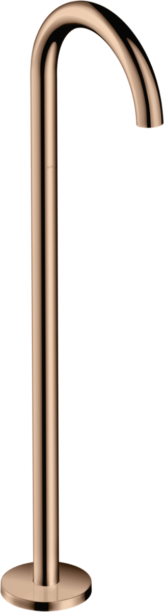 Axor Uno Bath Fillers 1150 X 375 X 225mm Rose Gold/gold - Polished detail view - Image 2