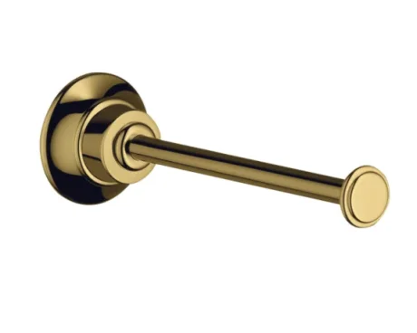 Axor Montreux Toilet Roll Holders 160 X 90 X 70mm Gold - Polished detail view - Image 2