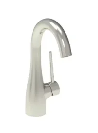 Saneux Eden Basin Mixer - Brushed Nickel detail view - Image 4