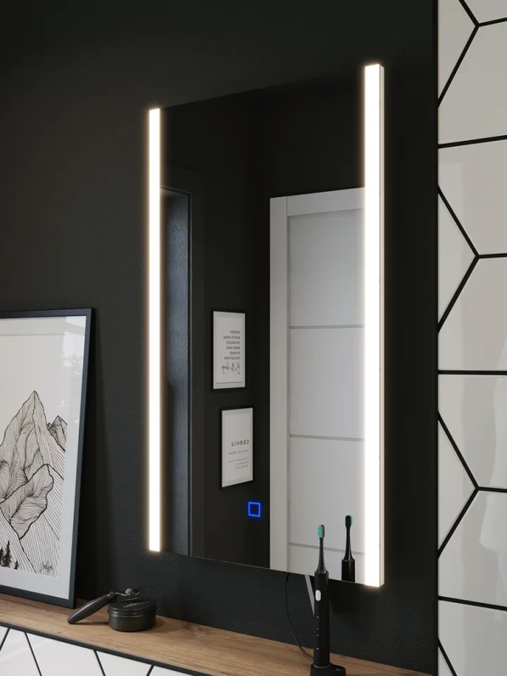 Saneux Air 40cm Electric Mirror V2 detail view - Image 10