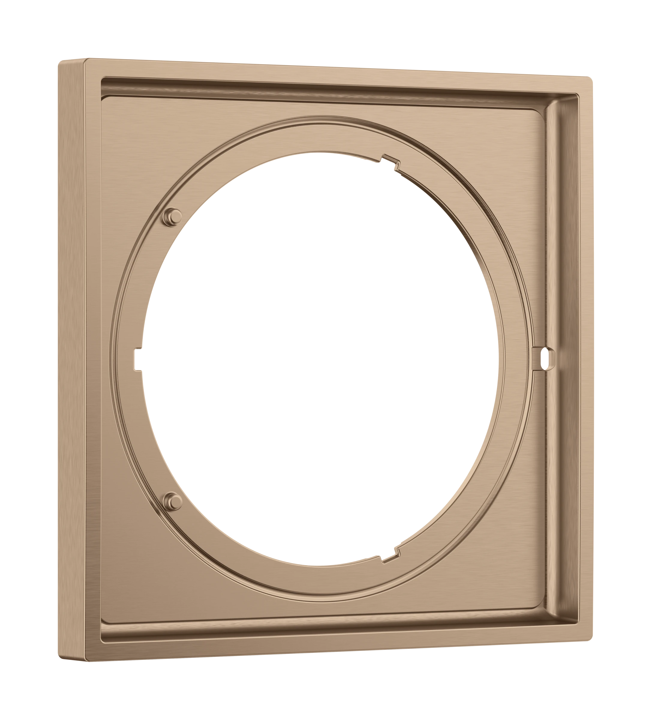 Axor Showerselect Id Extensions 254 X 229 X 64mm Rose Gold/gold - Brushed
