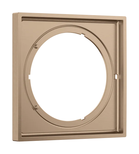 Axor Showerselect Id Extensions 254 X 229 X 64mm Rose Gold/gold - Brushed