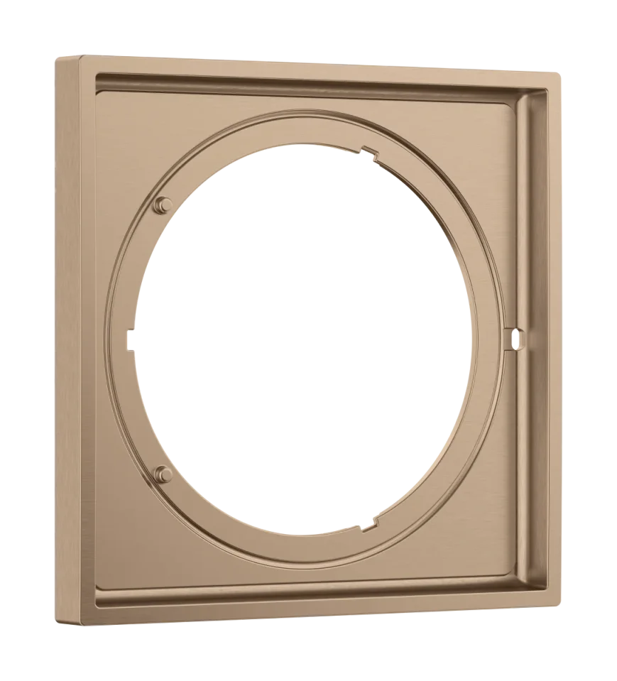 Axor Showerselect Id Extensions 254 X 229 X 64mm Rose Gold/gold - Brushed product image - Image 1
