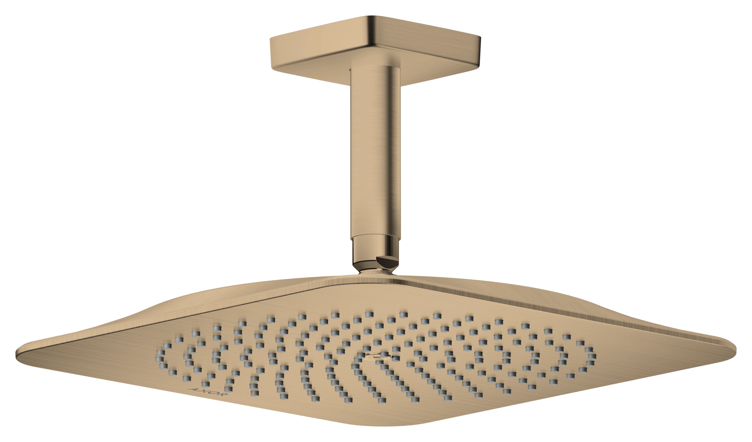 Axor Citterio C Overhead Showers 373 X 373 X 105mm Bronze - Brushed