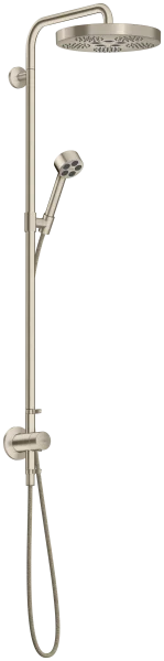 Axor One Showerpipes With Thermostatic Mixer 1015 X 350 X 170mm Nickel - Brushed