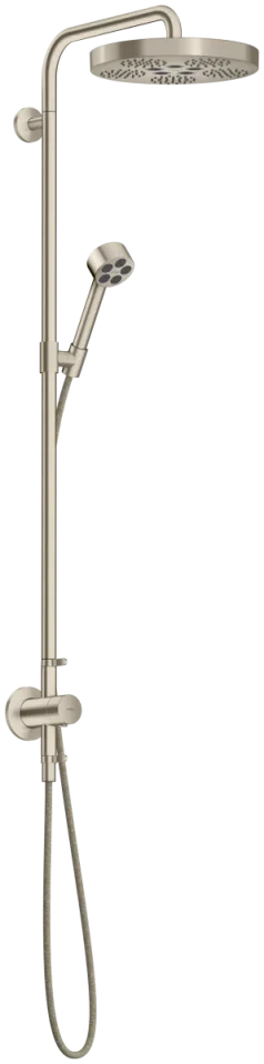 Axor One Showerpipes With Thermostatic Mixer 1015 X 350 X 170mm Nickel - Brushed product image - Image 1