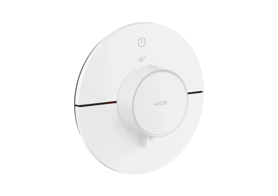 Axor Showerselect Id Thermostatic Shower Mixer Concealed 269 X 242 X 179mm White - Matt product image - Image 1