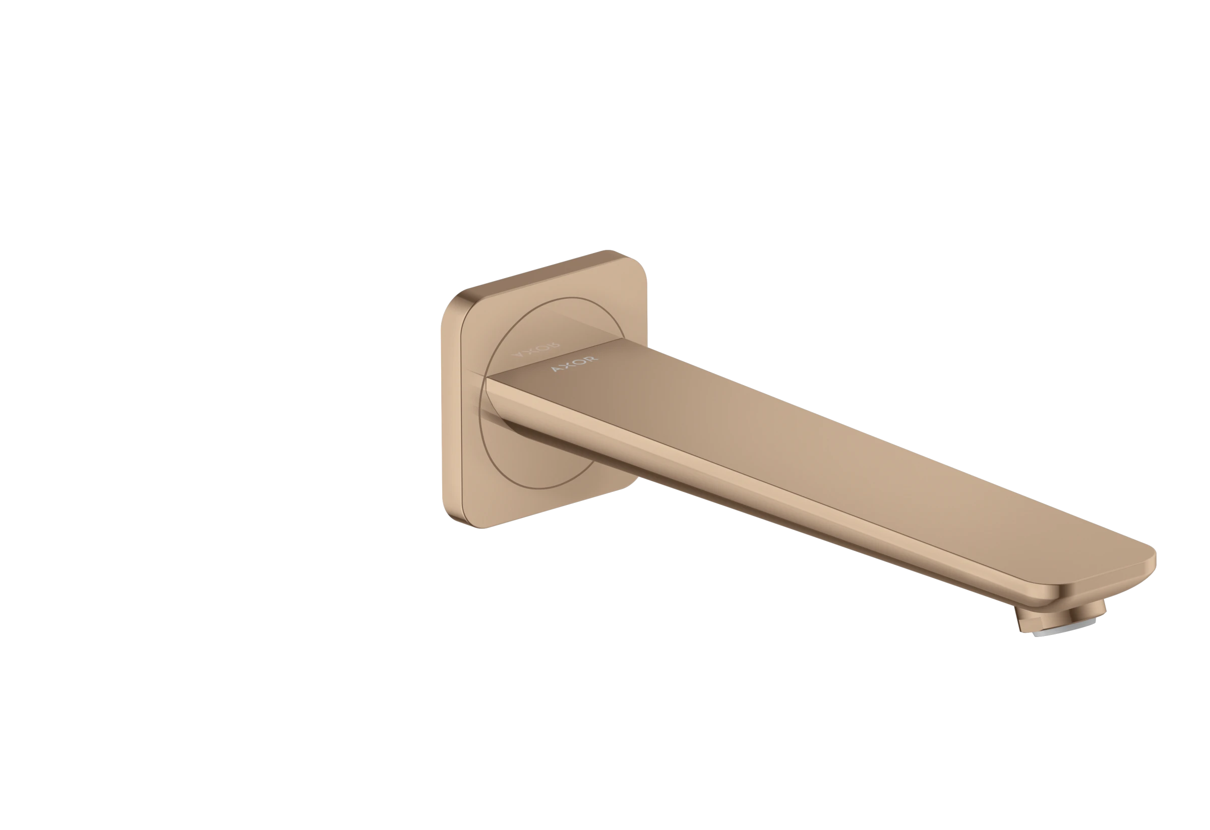 Axor Citterio C Bath Fillers 246 X 98 X 76mm Rose Gold/gold - Polished