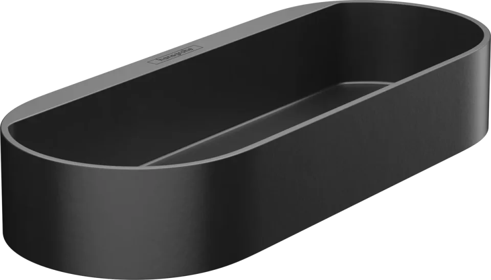 Hansgrohe Wallstoris Cosmetic Boxes 255 X 105 X 45mm Black - Matt product image - Image 1