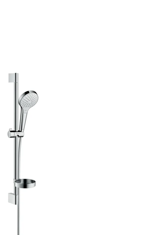 Hansgrohe Croma Select S Shower Rail Sets 763 X 152 X 65mm White/chrome product image - Image 1