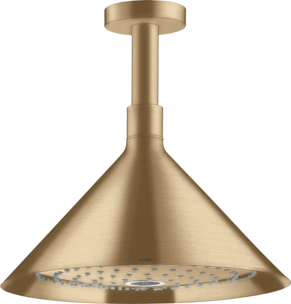 Axor Showers/front Overhead Showers 349 X 349 X 192mm Bronze - Brushed