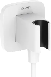 Hansgrohe Fixfit Q Wall Outlet 130 X 110 X 90mm White - Matt