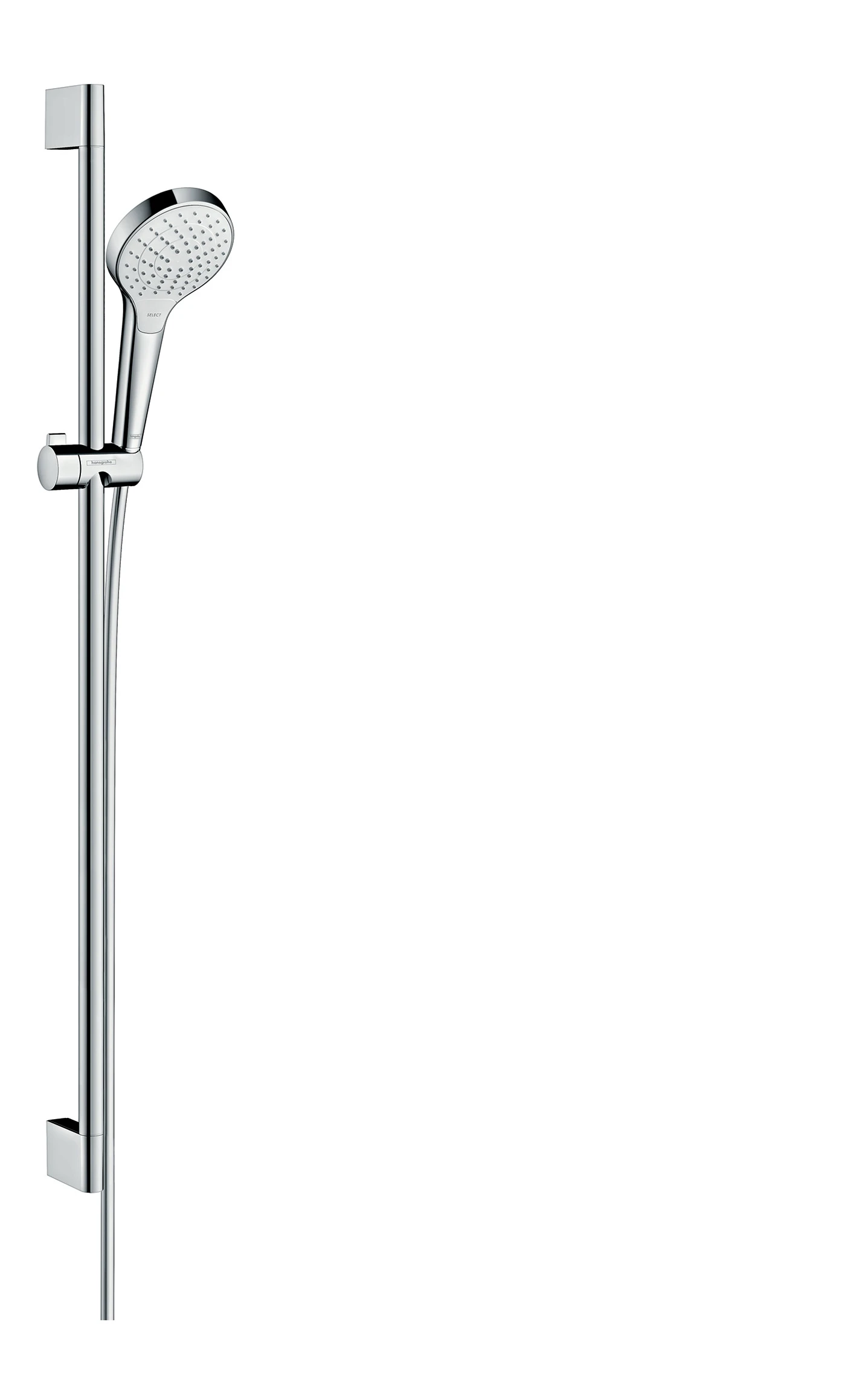 Hansgrohe Croma Select S Shower Rail Sets 1002 X 149 X 65mm White/chrome