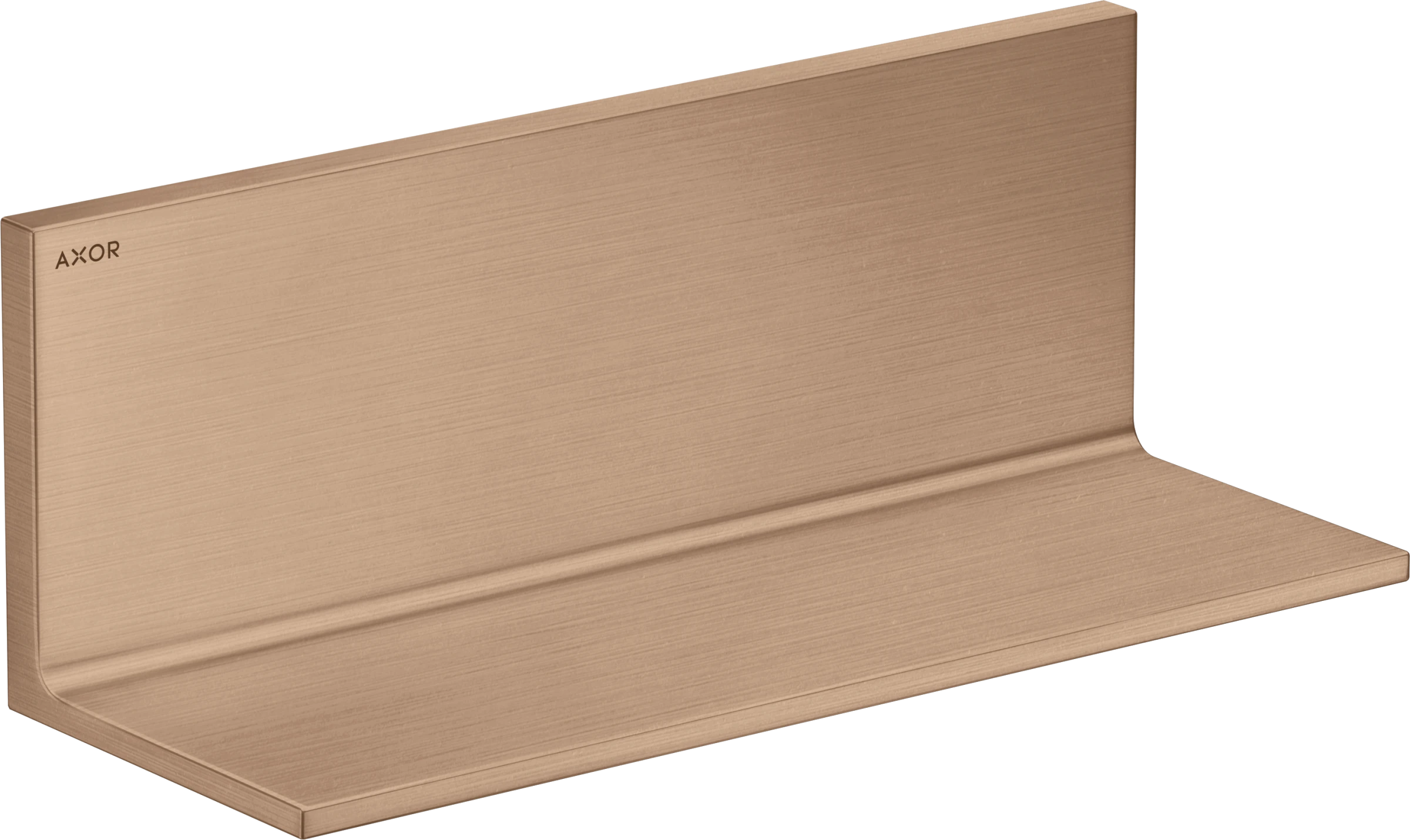 Axor Universal Rectangular Shelves 330 X 215 X 153mm Rose Gold/gold - Brushed