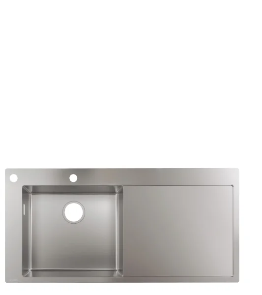 Hansgrohe S71 Sinks 1100 X 670 X 225mm Stainless Steel