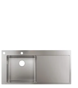 Hansgrohe S71 Sinks 1100 X 670 X 225mm Stainless Steel