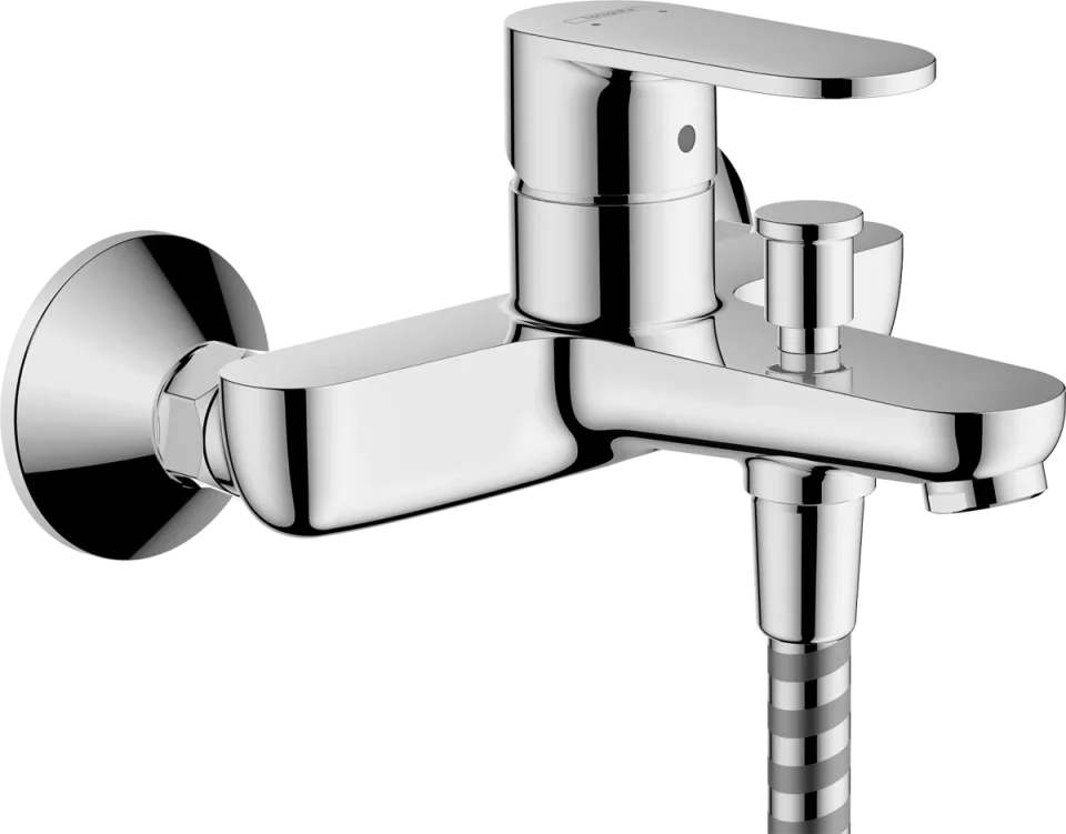 Hansgrohe Vernis Blend Bath Mixers Exposed 245 X 197 X 120mm Chrome product image - Image 1