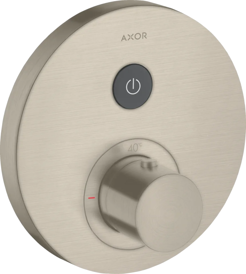 Axor Showerselect Thermostatic Shower Mixer Concealed 220 X 185 X 130mm Nickel - Brushed product image - Image 1
