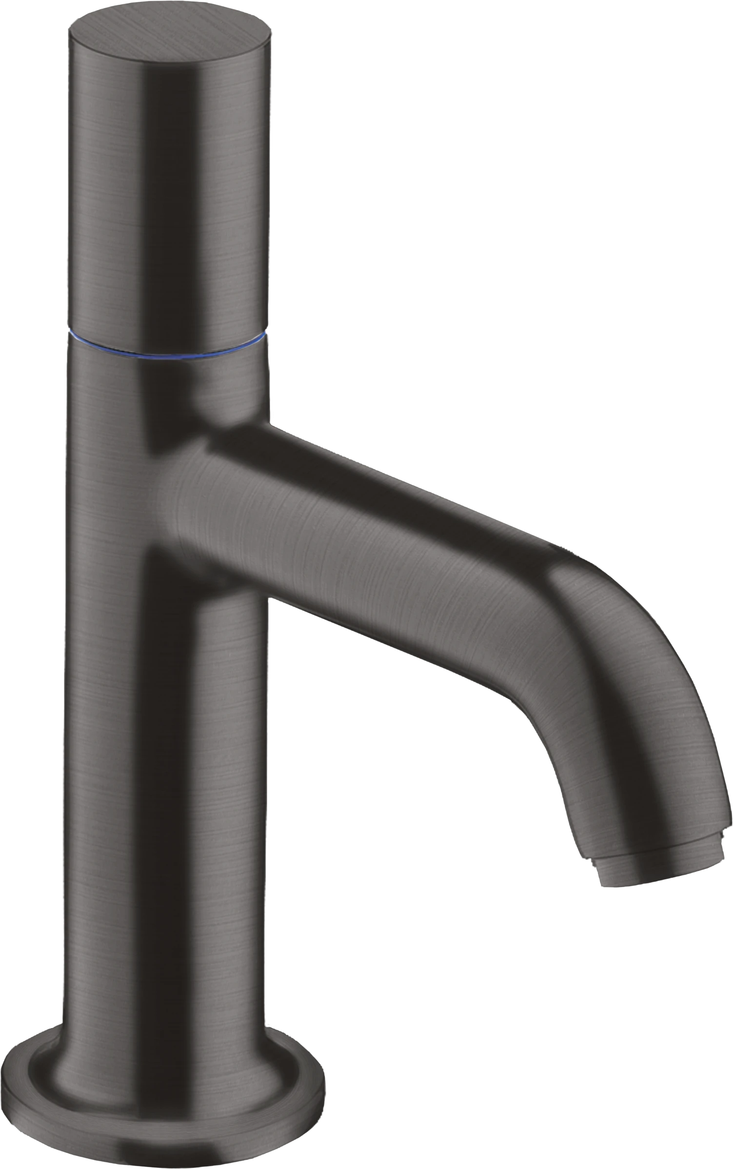 Axor Uno Pillar Tap 355 X 180 X 70mm Gunmetal/chrome - Brushed