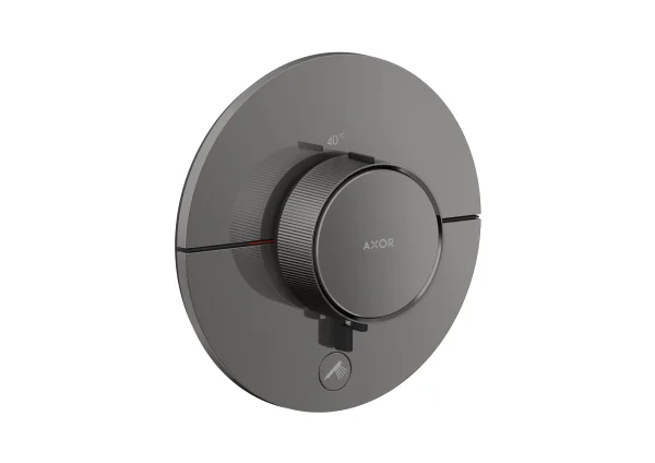 Axor Showerselect Id Thermostatic Shower Mixer Concealed 269 X 242 X 179mm Gunmetal/chrome - Polished