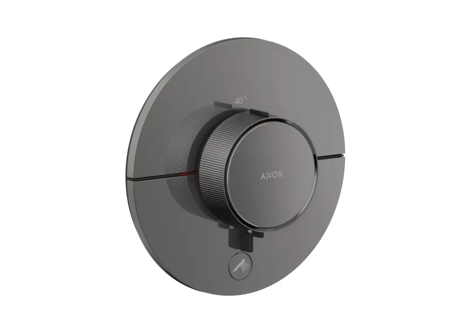 Axor Showerselect Id Thermostatic Shower Mixer Concealed 269 X 242 X 179mm Gunmetal/chrome - Polished product image - Image 1
