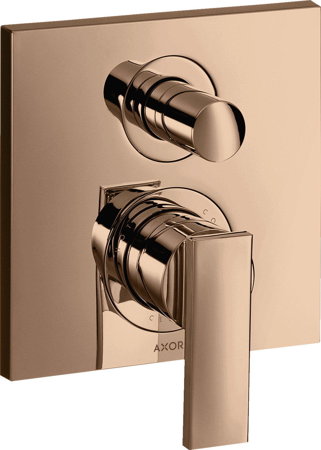 Axor Citterio Bath Mixers Concealed 217 X 187 X 135mm Rose Gold/gold - Polished