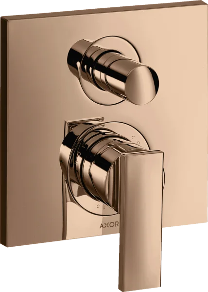 Axor Citterio Bath Mixers Concealed 217 X 187 X 135mm Rose Gold/gold - Polished