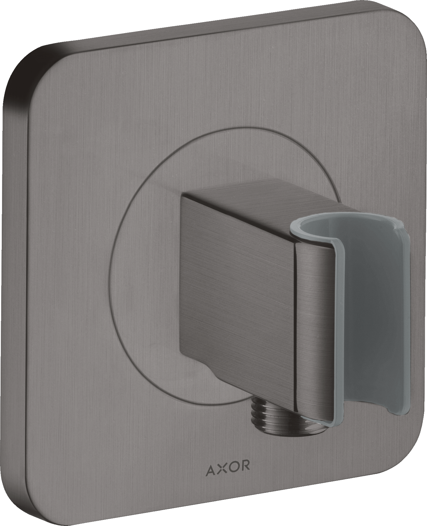 Axor Citterio E Wall Outlet 144 X 122 X 92mm Gunmetal/chrome - Brushed