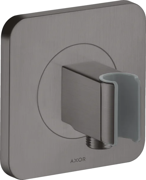 Axor Citterio E Wall Outlet 144 X 122 X 92mm Gunmetal/chrome - Brushed