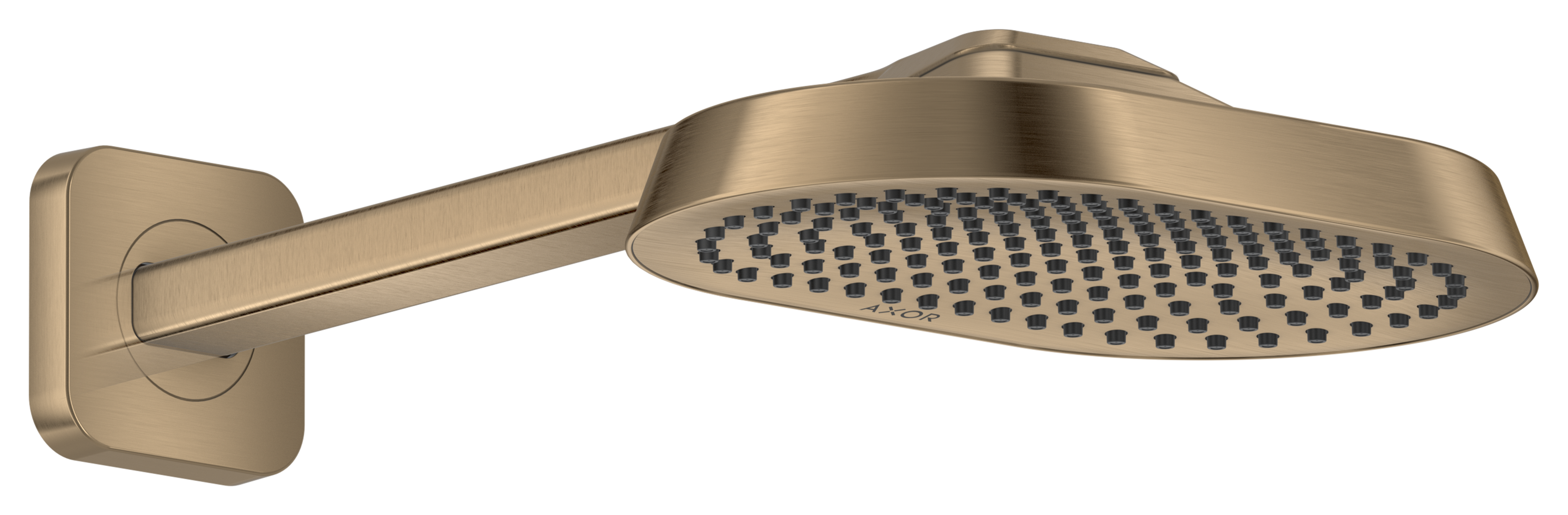 Axor Showersphere Overhead Showers 670 X 390 X 165mm Bronze - Brushed