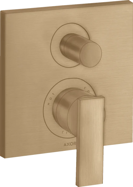 Axor Citterio Bath Mixers Concealed 217 X 187 X 135mm Bronze - Brushed