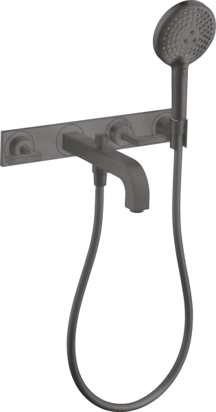 Axor Citterio Bath Mixers Concealed 504 X 263 X 128mm Gunmetal/chrome - Brushed