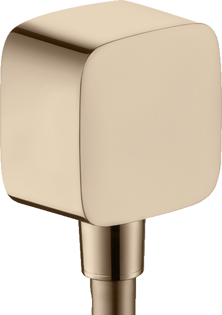Axor Showersolutions Wall Outlet 120 X 70 X 45mm Rose Gold/gold - Polished