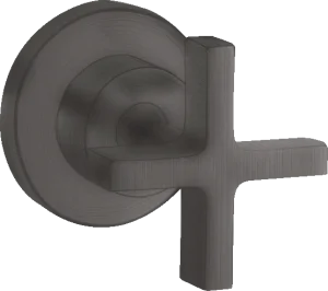 Axor Citterio Shut-off Valves 130 X 110 X 87mm Gunmetal/chrome - Brushed