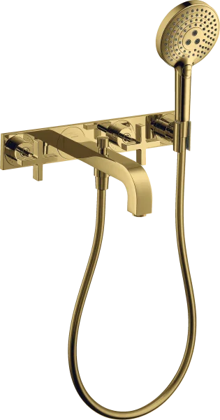 Axor Citterio Bath Mixers Concealed 504 X 263 X 128mm Gold - Polished