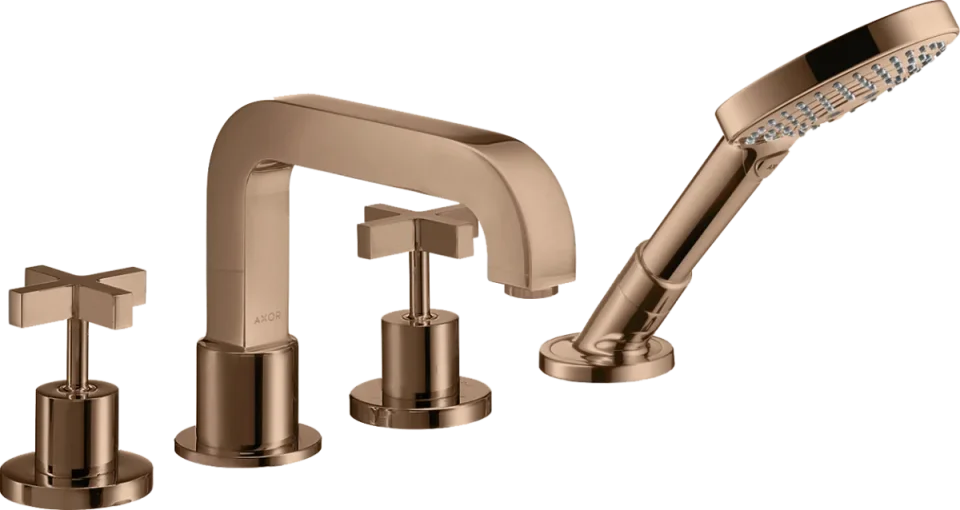 Axor Citterio Bath Mixers Concealed 510 X 263 X 128mm Rose Gold/gold - Polished product image - Image 1
