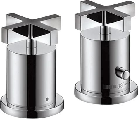 Axor Citterio Thermostatic Bath Filler Concealed 130 X 110 X 87mm Chrome product image - Image 1