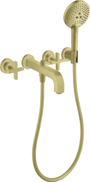 Axor Citterio Bath Mixers Concealed 504 X 263 X 128mm Brass - Brushed